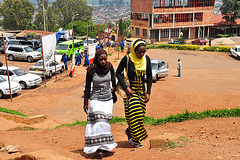 Islamaj virinoj en Kigali
