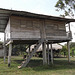 Maison sur pilotis Emberá -Wounaan's house on stilts.