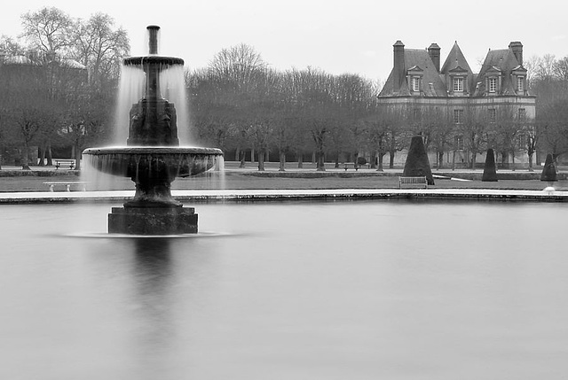 Fontainebleau; Château, fontaine