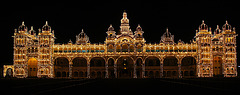 Mysore Palace At Night