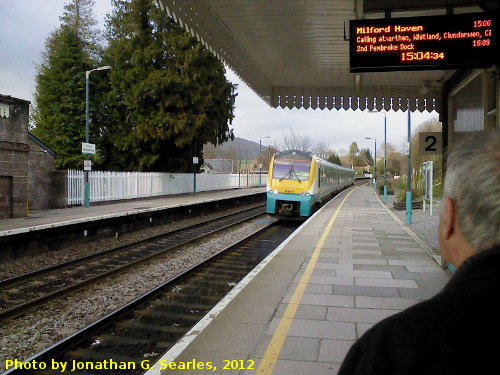 Arriva Trains Wales #175013, Abergavenny, Wales (UK), 2012