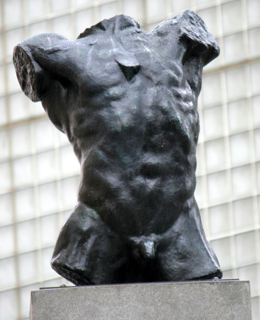 Marsyas (Torso of the 'Falling Man') by Rodin at LACMA (8221A)