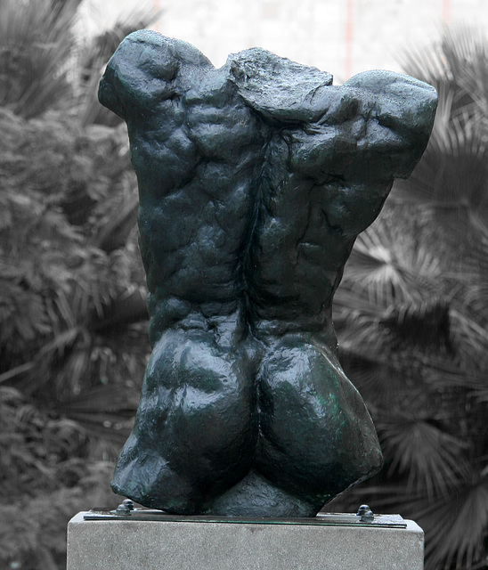 Marsyas (Torso of the 'Falling Man') by Rodin at LACMA (8225)