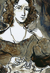 Mary Shelley (detail crop)