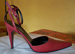 My friend Lula's divine  high heel shoe / Escarpin divin de mon amie Lula.
