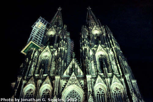 Koln Cathedral, Picture 4, Edited Version, Koln (Cologne), Nordrhein-Westfalen, Germany, 2012