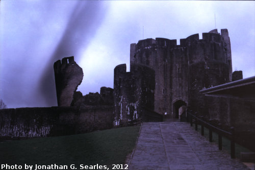 Caerphilly Castle, Picture 6, Caerphilly, Wales (UK), 2012