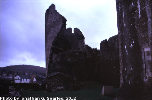 Caerphilly Castle, Picture 10, Caerphilly, Wales (UK), 2012