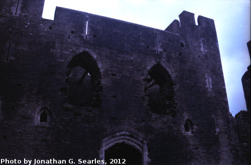 Caerphilly Castle, Picture 15, Caerphilly, Wales (UK), 2012
