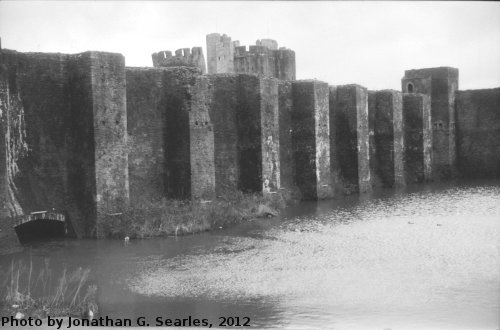 Caerphilly Castle, Picture 18, Caerphilly, Wales (UK), 2012