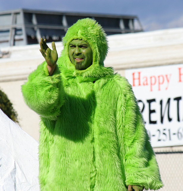 DHS Holiday Parade 2012 - is that a Grinch (7665)