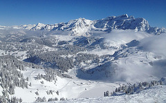 Panorama des Alpes vaudoises...