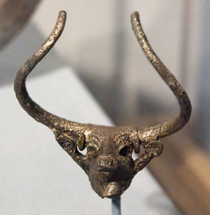 Bull Head from the Sound Box of a Lyre in the University of Pennsylvania Museum, November 2009