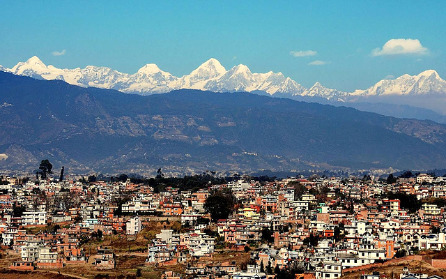 Nepalo, Katmanduo, Himalajo