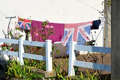 Quimper 2014 – Union Jack hung out to dry