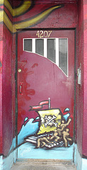 La porte osseuse / The bony door - 4 juillet 2009 / Recadrage