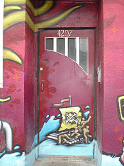 La porte osseuse / The bony door - 4 juillet 2009 / Photo originale