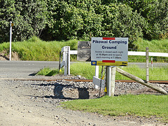 Pikowai camp entrance