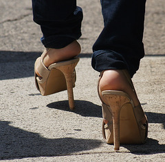 nine west high heels, 7.5