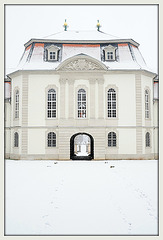 Schloß Adolphseck im Schnee