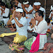 Worshippers praying to Hindu gods