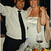 Mandi & Dogan celebrating their marriage