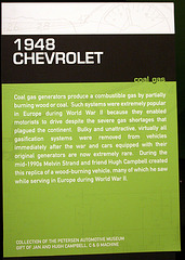 1948 Chevrolet with coal gas generator - Petersen Automotive Museum (8057)