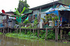 Simple housing along Khlong Sam