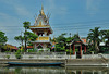 Wat Pluk Sattha on the end of Khlong Sam