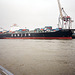 Containerschiff  HANJIN  BRUSSELS