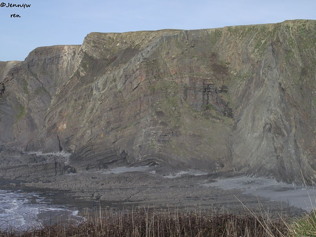 Incredible cliffs at Hartland