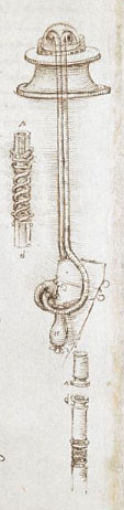 From Leonardo Da Vinci's Notebook