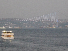 Le pont d'Ortaköy la nuit.