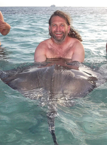 I Never Thought I'd Get a Cuddle From a Sting Ray