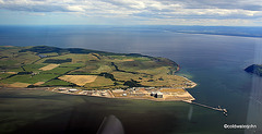 Aerial Scotland - The Cromarty Gap and the Moray Firth beyond