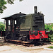 Dutch shunter "Sik" 238 as a monument at former station Uithoorn