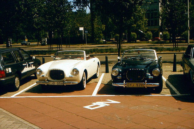 Two Volvo's P 1900