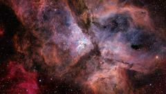 Zooming On The Carina Nebula