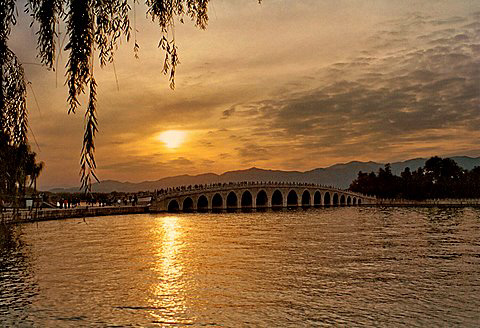 Sunset at the Summer Palace