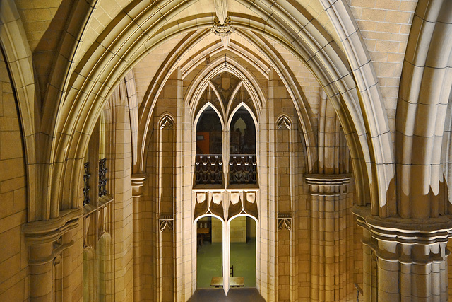 Un-Common Room Heights – Cathedral of Learning, University of Pittsburgh, Forbes Avenue, Pittsburgh, Pennsylvania