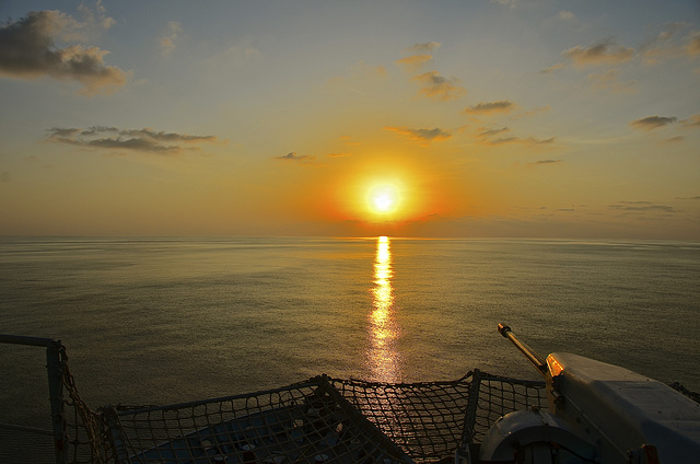 Gulf of Aden sunset