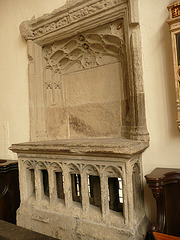 st.helen bishopsgate, london,easter sepulchre / tomb of johane alfrey, +1525
