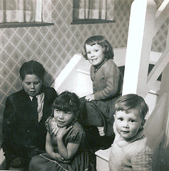 John, Heather, Deborah, Nicholas - 1958