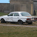 Mercedes-Benz W123-300D on its final resting place