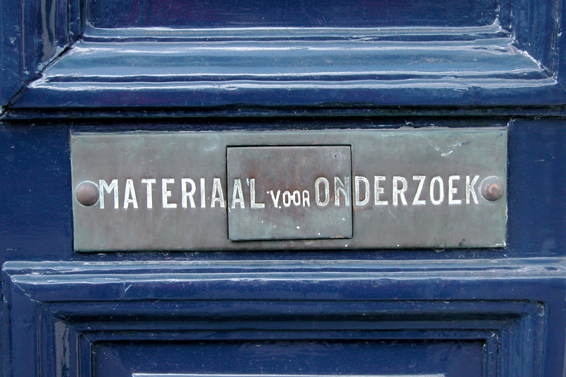 Letter box for research material