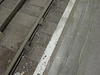 Platform and track - east platform