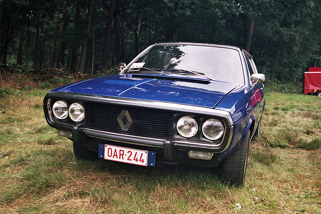 Visiting the Oldtimer Festival in Ravels, Belgium: 1974 Renault 17 TL