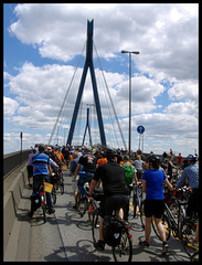 Fahrrad - Sternfahrt 2014, Hamburg