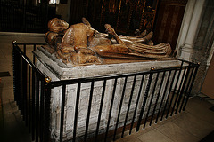 st.helen bishopsgate, london,detail of tomb of sir john crosby,+1476 and wife