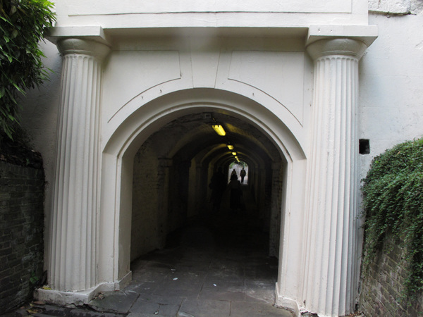 Southern entrance